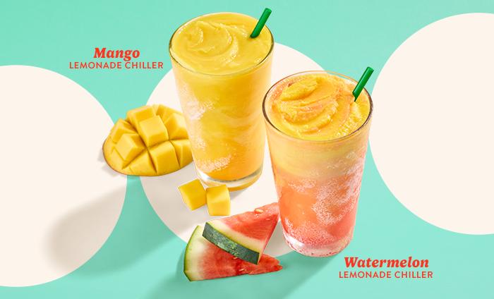 summer beverages at krispy kreme